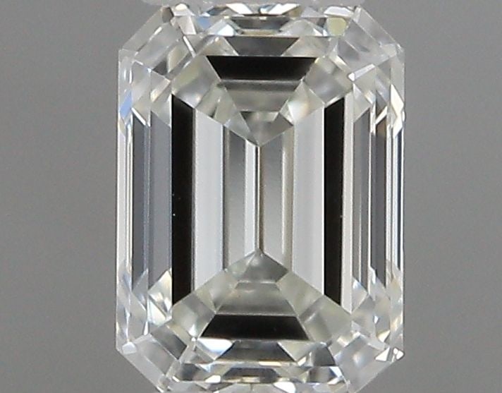 IGI Emerald 0.4ct H VVS2 - Loose Natural Diamond: IGI Emerald 0.4ct H VVS2 - Loose Natural Diamond 0.4ct IGI Emerald Cut Diamond with Exceptional Clarity and Polish, Measuring 4.71L x 3.44W x 2.49H, Certified by the International Gemological Institut