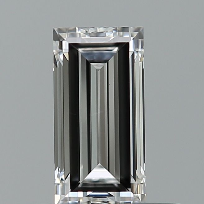 GIA Baguette 0.57ct D VVS1 - Loose Natural Diamond: GIA Baguette 0.57ct D VVS1 - Loose Natural Diamond GIA-certified, this 0.57ct D VVS1 diamond boasts exceptional clarity and color, with a flawless EX polish and symmetry. Its natural origin adds to