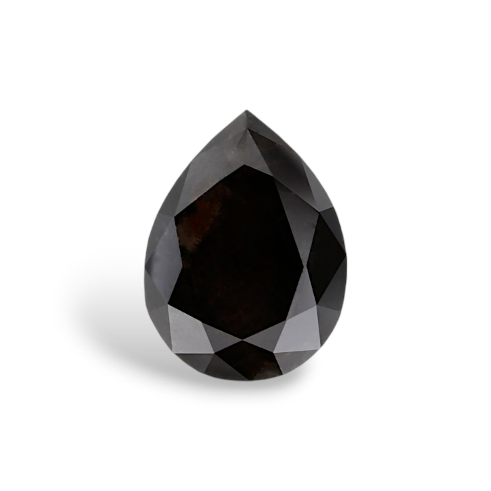 GIA Pear 2.11ct Fancy Black VVS2 - Loose Natural Diamond: GIA Pear 2.11ct Fancy Black VVS2 - Loose Natural Diamond 2.11ct Fancy Black VVS2 - A rare and exceptional natural diamond, certified by the Gemological Institute of America (GIA) as a Fancy Black, wit