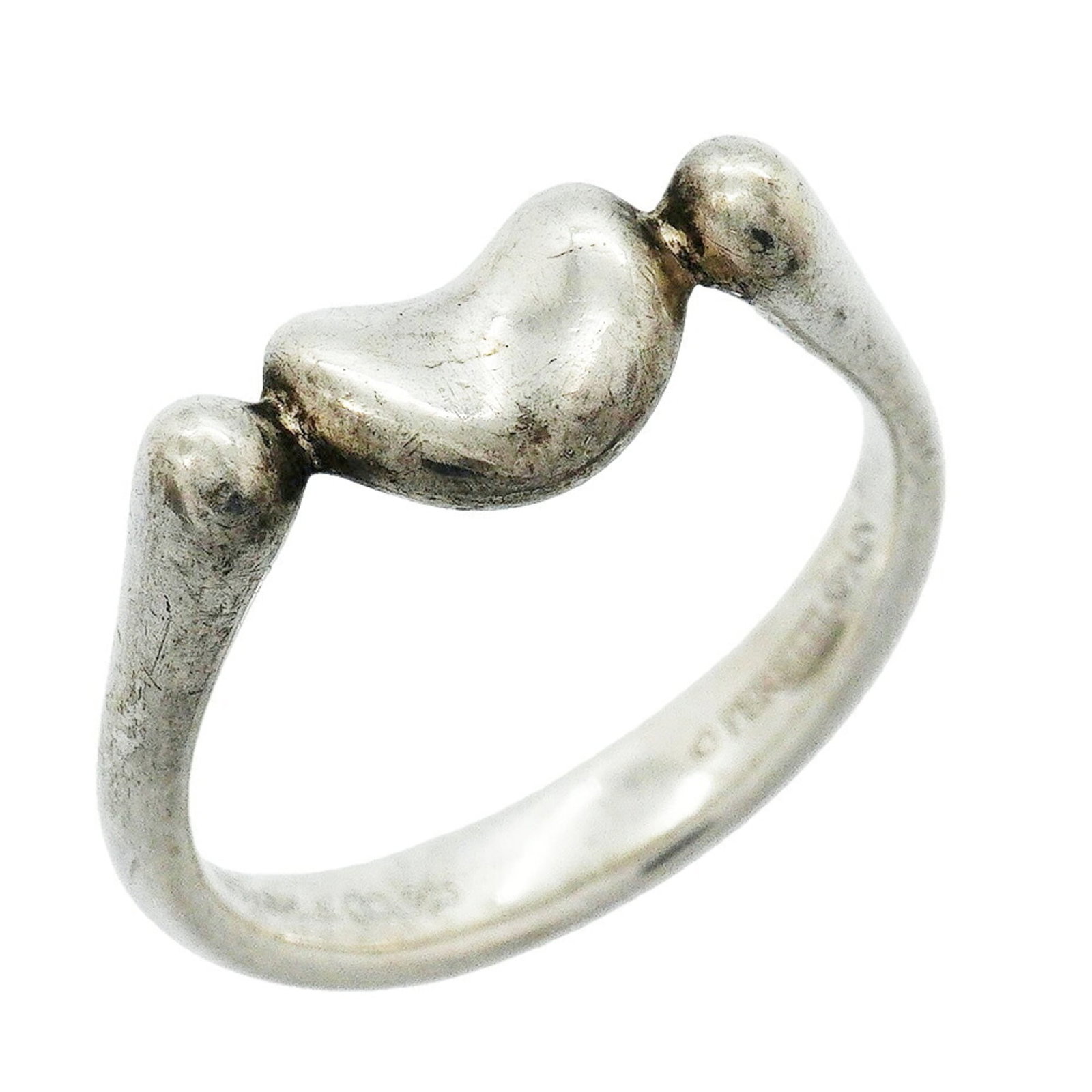 Silver Ring Band Tiffany (1 of 8)