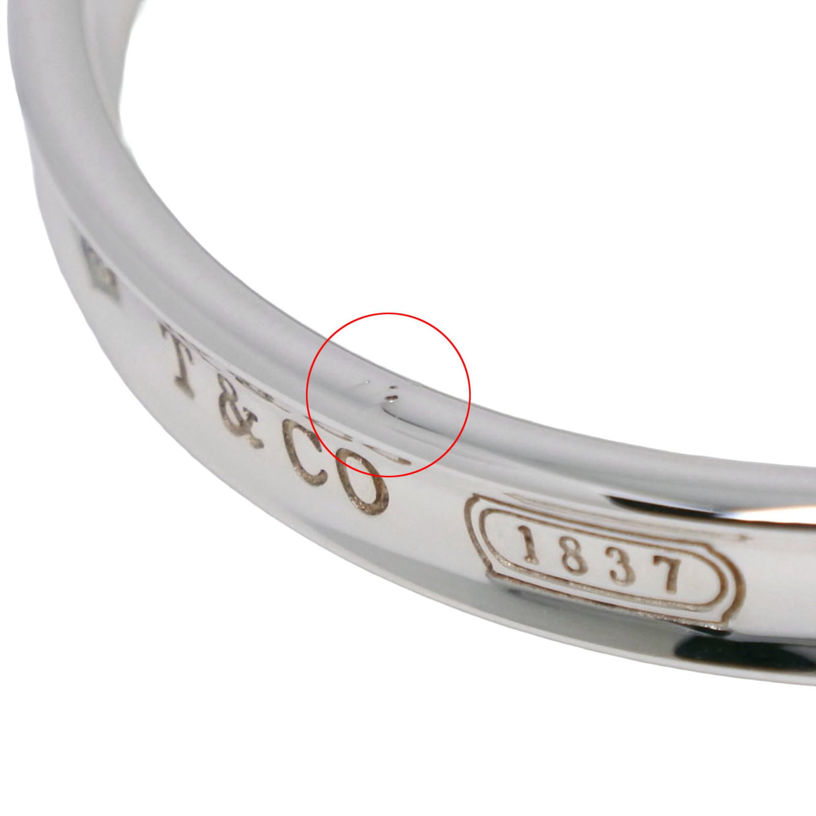 Silver Tiffany Bangle - 5