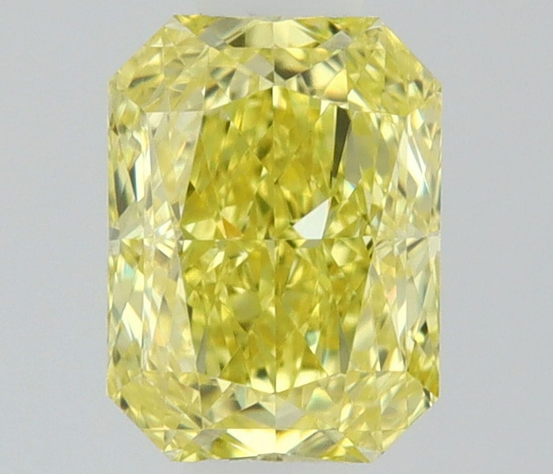 Radiant 0.31ct Fancy Intense Yellow IF - Loose Natural Diamond: Radiant 0.31ct Fancy Intense Yellow IF - Loose Natural Diamond 0.31ct Fancy Intense Yellow IF - Loose Natural Diamond, boasting an exceptional intensity of color and flawless clarity, showcases its
