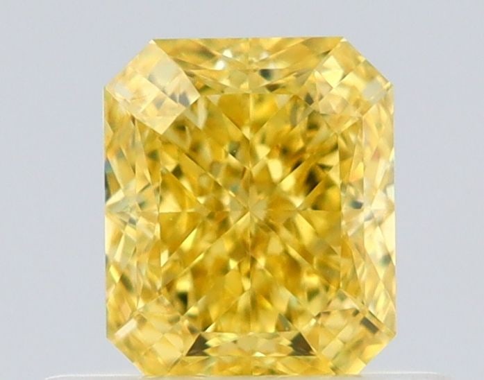 GIA Radiant 0.53ct Fancy Vivid Yellow VVS1 - Loose Natural Diamond: GIA Radiant 0.53ct Fancy Vivid Yellow VVS1 - Loose Natural Diamond GIA-certified, this loose natural diamond boasts an exceptional Fancy Vivid Yellow color and VVS1 clarity, making it a standout
