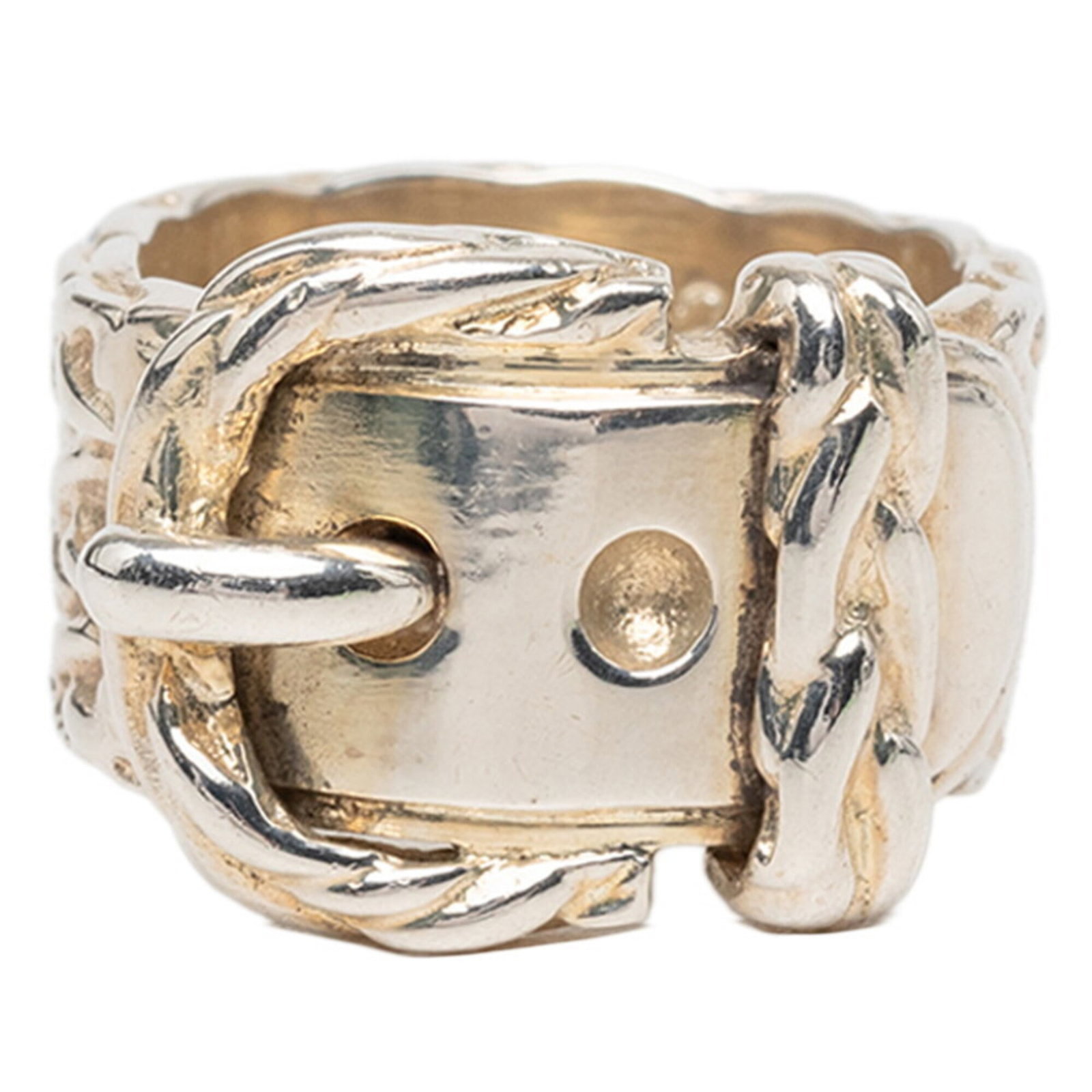 Ring silver band 925 by Hermes (1 of 6)