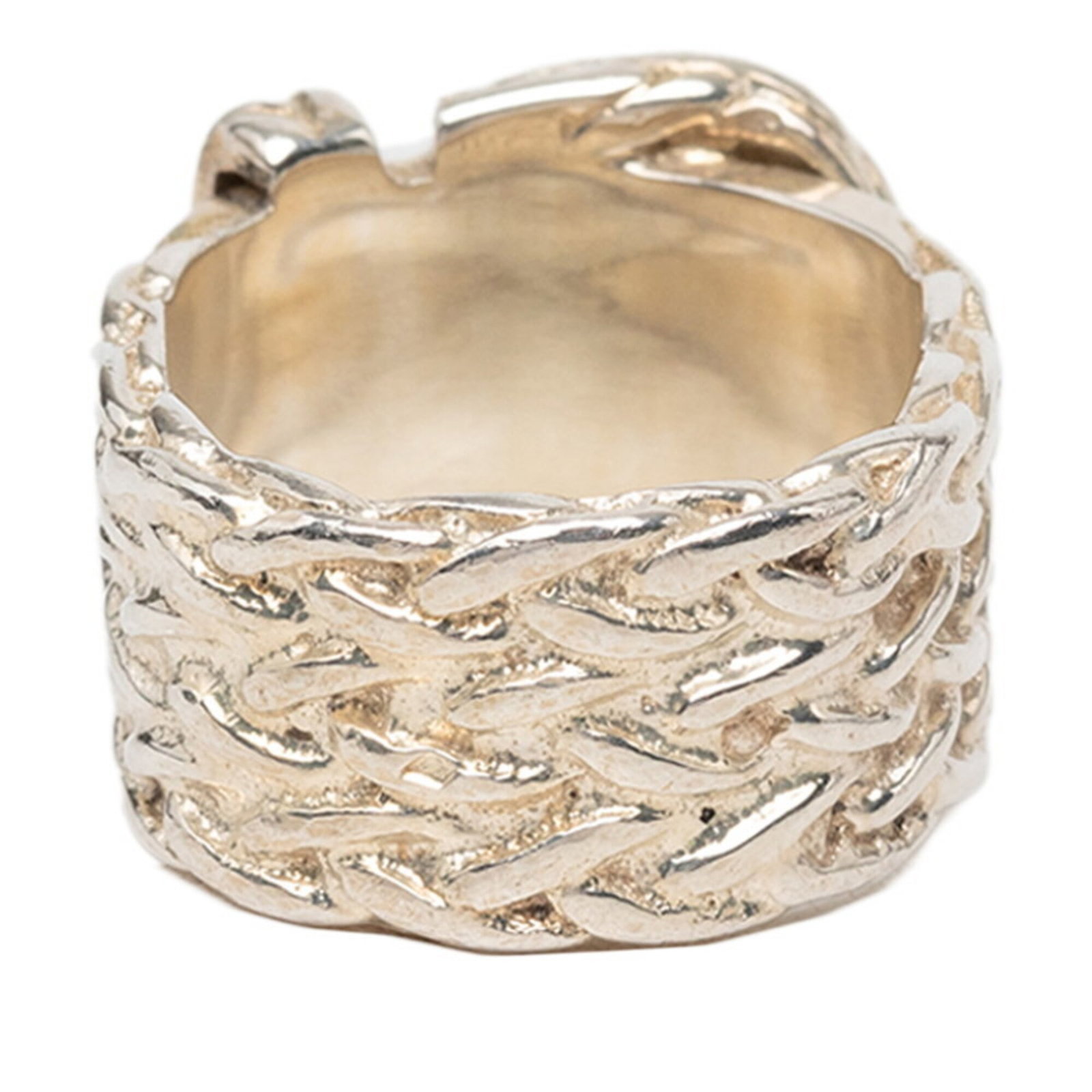 Ring silver band 925 by Hermes - 3