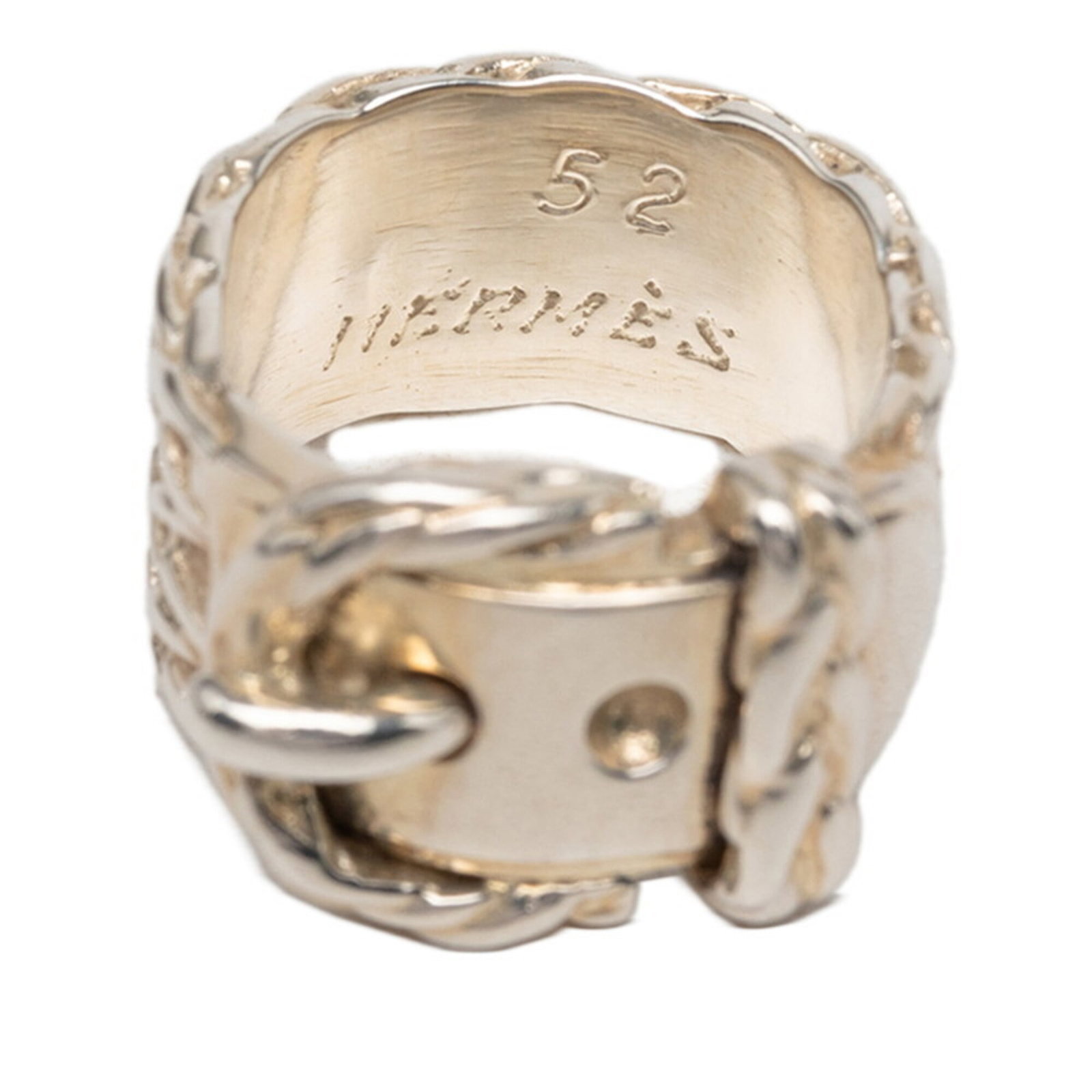 Ring silver band 925 by Hermes - 4