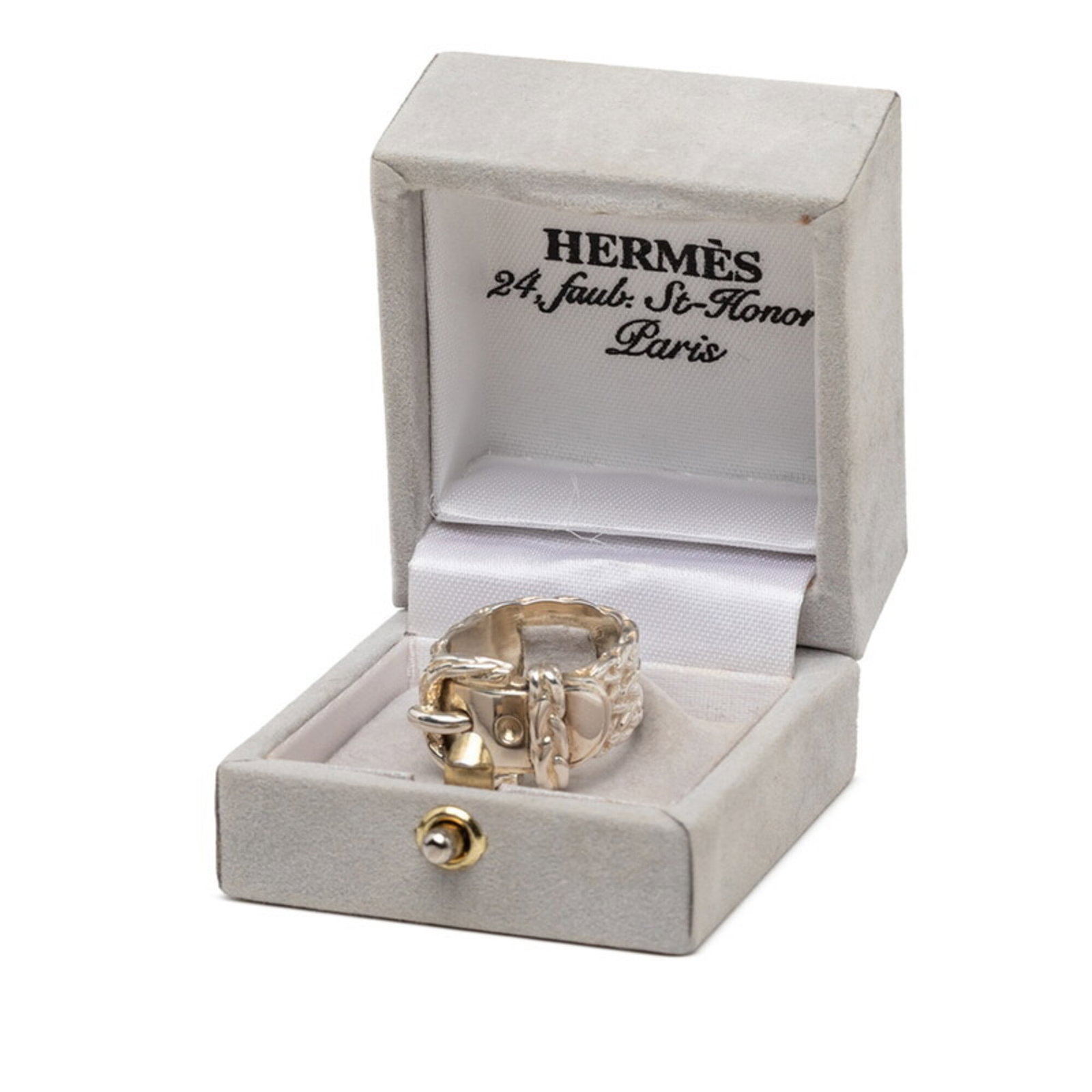 Ring silver band 925 by Hermes - 6