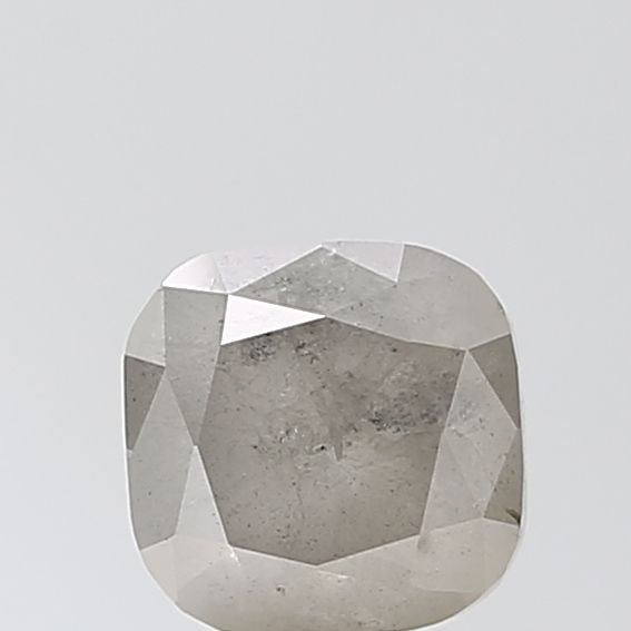 Cushion Brilliant 1.92ct Salt And Pepper VVS2 - Loose Natural Diamond: Cushion Brilliant 1.92ct Salt And Pepper VVS2 - Loose Natural Diamond 1.92ct Salt And Pepper VVS2 - Loose Natural Diamond, certified NONE, with EX symmetry and polish, offering a unique natural