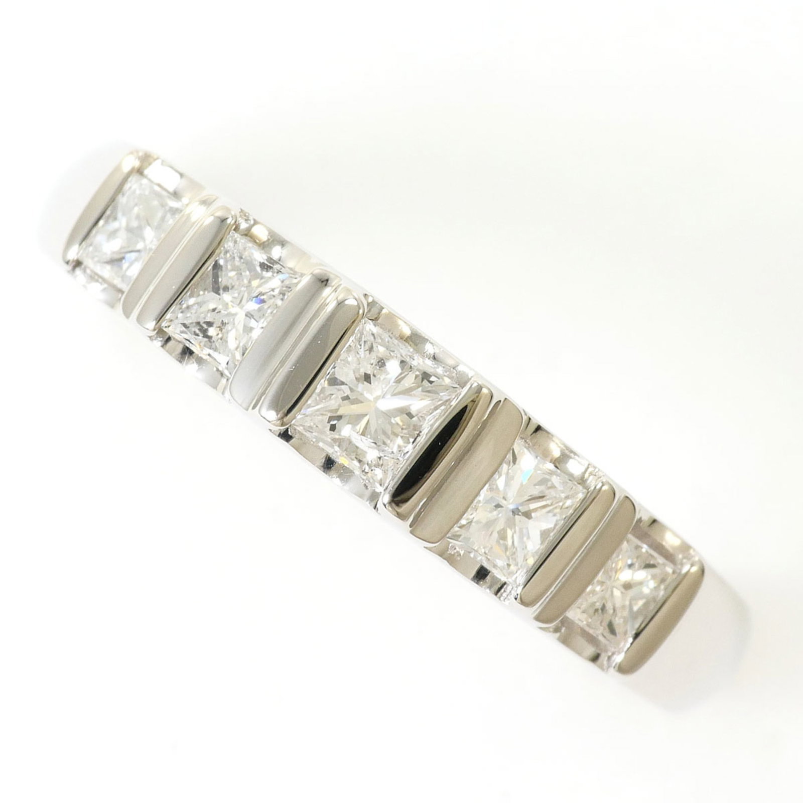 Band ring platinum unbranded (1 of 9)