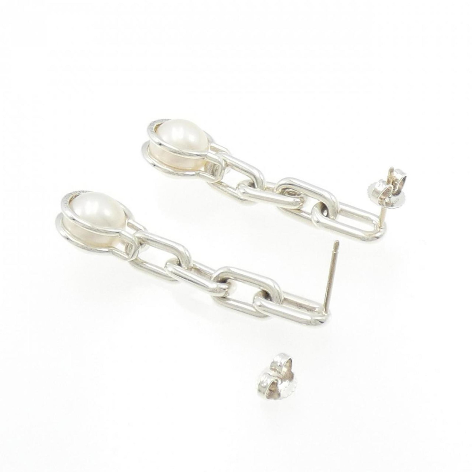 Silver Stud Earrings Tiffany - 3