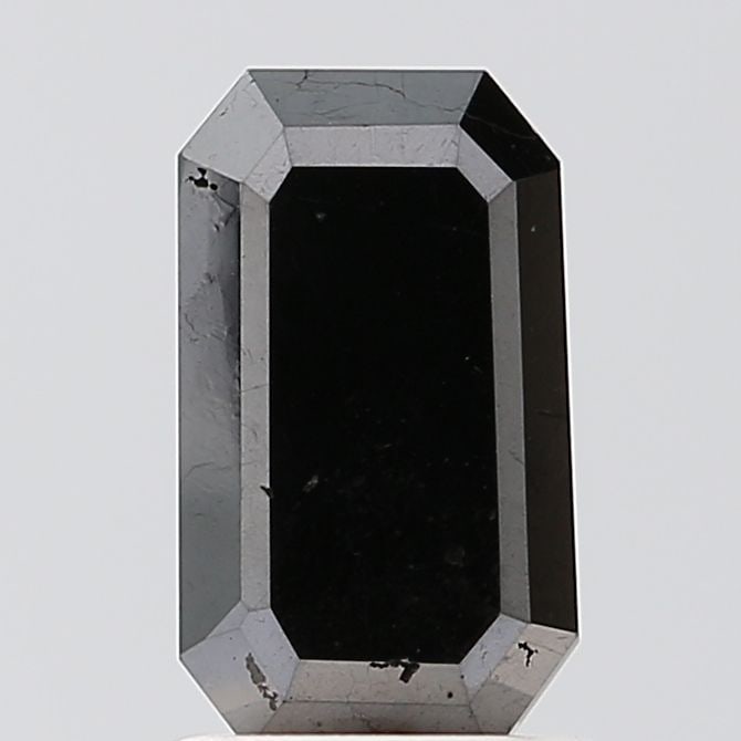 Emerald 1.0ct Black VVS2 - Loose Natural Diamond: Emerald 1.0ct Black VVS2 - Loose Natural Diamond 1.0ct Black VVS2 - Loose Natural Diamond with EX polish and symmetry, measuring 8.7L x 5.07W x 2.04H. This natural diamond boasts a high level of