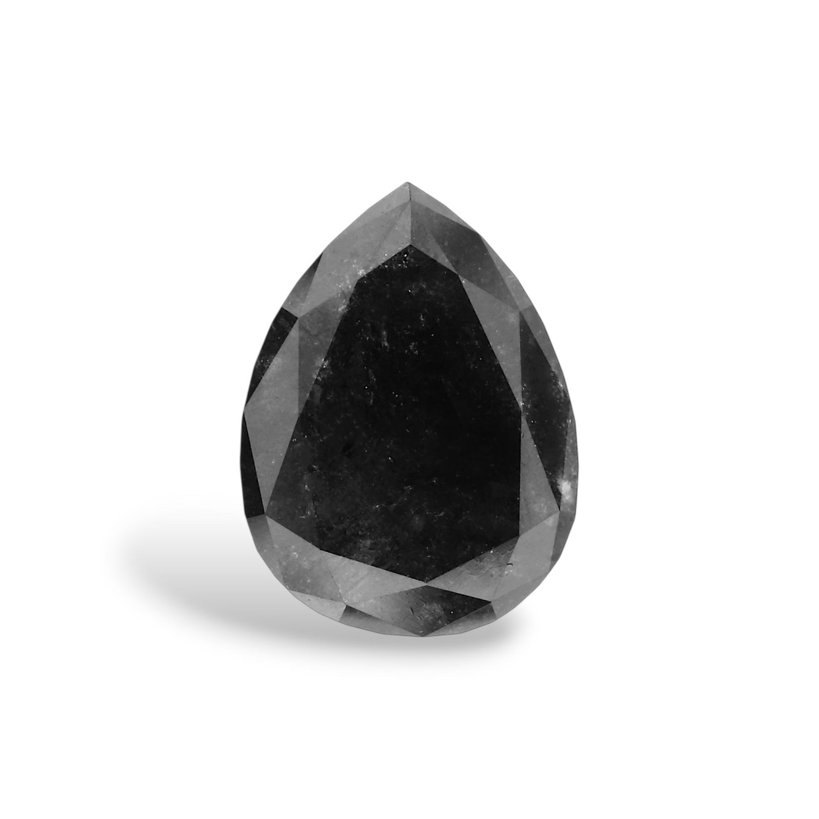 GIA Pear 2.27ct Fancy Black VVS2 - Loose Natural Diamond: GIA Pear 2.27ct Fancy Black VVS2 - Loose Natural Diamond The GIA-certified Fancy Black diamond boasts an exceptional VVS2 clarity and EX polish, showcasing its natural beauty. Weighing in at 2.27