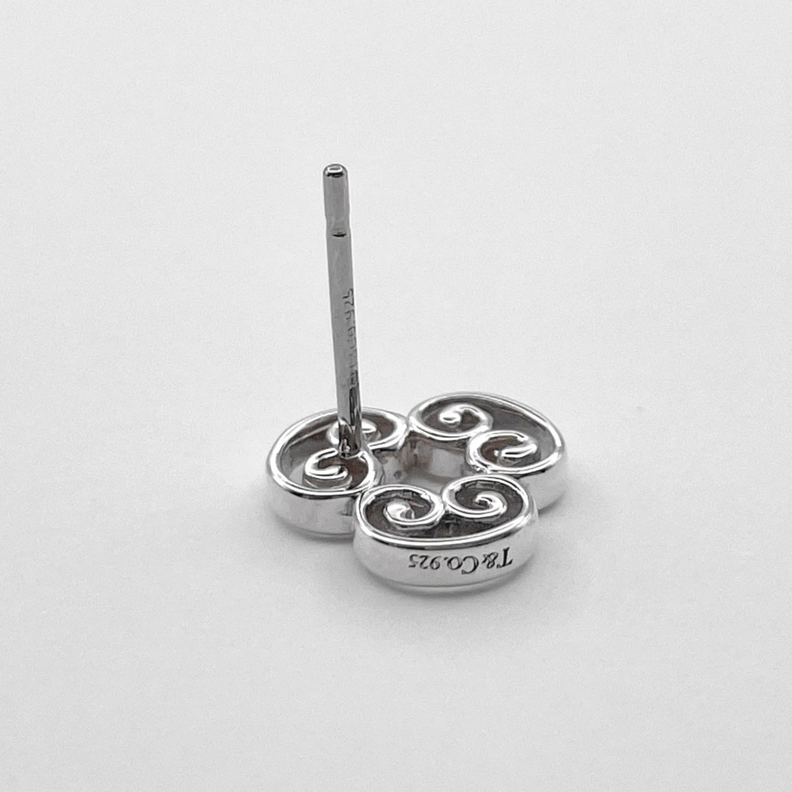 Silver Stud Earrings Tiffany - 5
