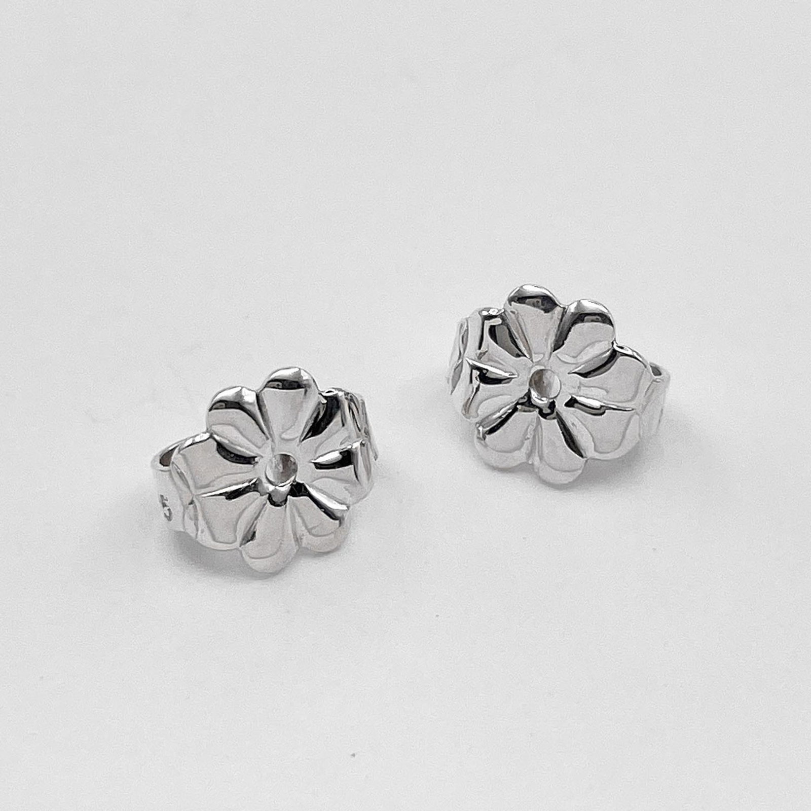 Silver Stud Earrings Tiffany - 6