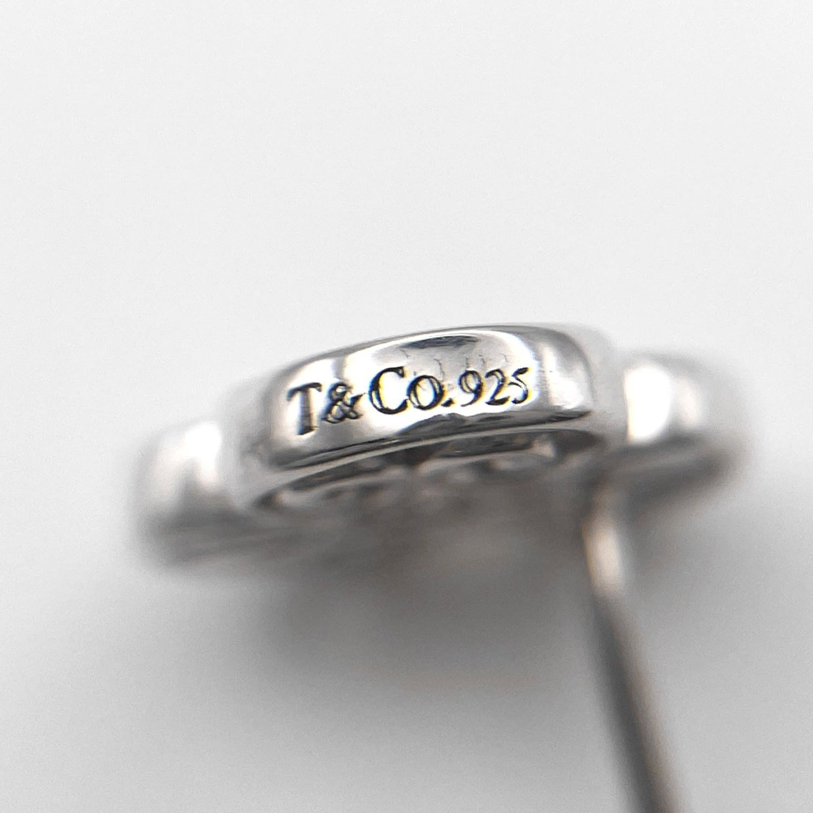 Silver Stud Earrings Tiffany - 7