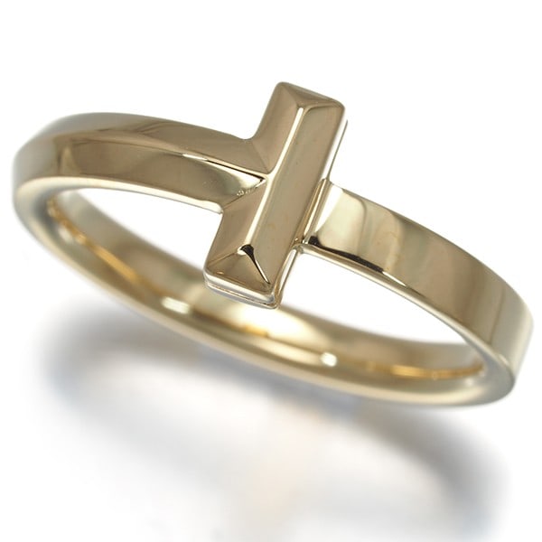 Ring Tiffany & Co US5.75-6 18K Yellow Gold: Ring Tiffany & Co US5.75-6 18K Yellow Gold 18K Yellow Gold Tiffany & Co. Ring US5.75-6 - A timeless piece from the iconic American jeweler, featuring a sleek design with a 7.6mm width and a comfortabl