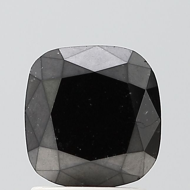 Cushion Brilliant 1.41ct Black VVS2 - Loose Natural Diamond: Cushion Brilliant 1.41ct Black VVS2 - Loose Natural Diamond 1.41ct Cushion Brilliant Black Diamond with Excellent Cut, Clarity, and Polish - A rare natural diamond offering exceptional brilliance in