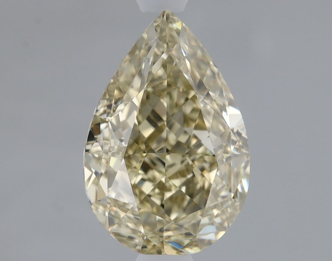 GIA Pear 1.25ct Fancy Brownish Yellow VVS2 - Loose Natural Diamond: GIA Pear 1.25ct Fancy Brownish Yellow VVS2 - Loose Natural Diamond GIA-certified Fancy Brownish Yellow VVS2, this 1.25ct loose natural diamond boasts exceptional clarity and polish, with a vibrant bro