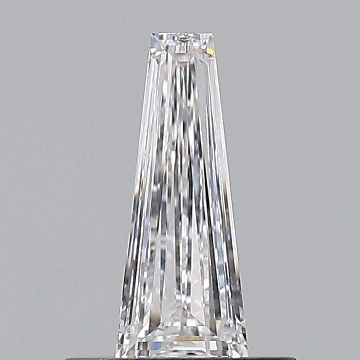 GIA Tapered Baguette 0.4ct E VVS1 - Loose Natural Diamond: GIA Tapered Baguette 0.4ct E VVS1 - Loose Natural Diamond GIA certified, the 0.4ct E VVS1 diamond boasts exceptional clarity and cut quality, with an EX polish that enhances its brilliance. This natur