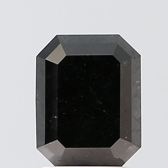 Emerald 2.02ct Black VVS2 - Loose Natural Diamond: Emerald 2.02ct Black VVS2 - Loose Natural Diamond 2.02ct Black VVS2 - Loose Natural Diamond, certified by none, boasts exceptional symmetry and polish, with an EX cut that showcases its natural beauty