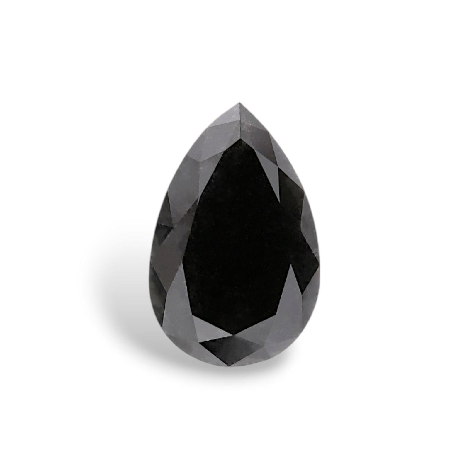 GIA Pear 3.26ct Fancy Black VVS2 - Loose Natural Diamond: GIA Pear 3.26ct Fancy Black VVS2 - Loose Natural Diamond GIA-certified Fancy Black diamond with exceptional clarity and polish, boasting a vibrant black color and precise symmetry. This 3.26ct loose n
