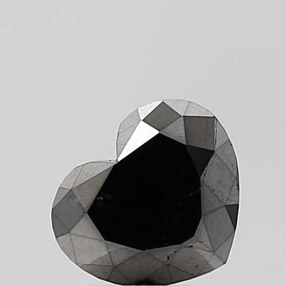 Heart 0.99ct Black VVS2 - Loose Natural Diamond: Heart 0.99ct Black VVS2 - Loose Natural Diamond The 0.99ct Black VVS2 diamond boasts exceptional clarity and polish, with its EX symmetry and EX polish setting it apart from other diamonds. This natur