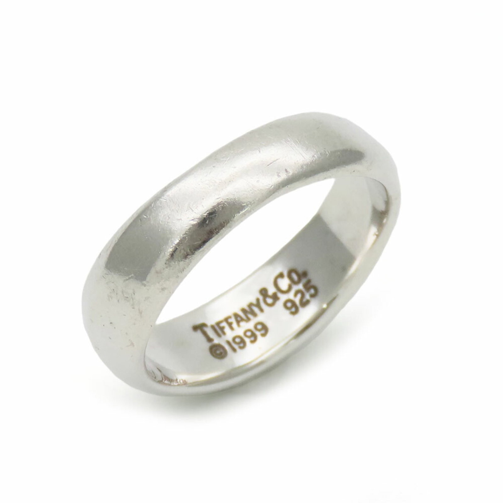 Silver Ring Band Tiffany - 10
