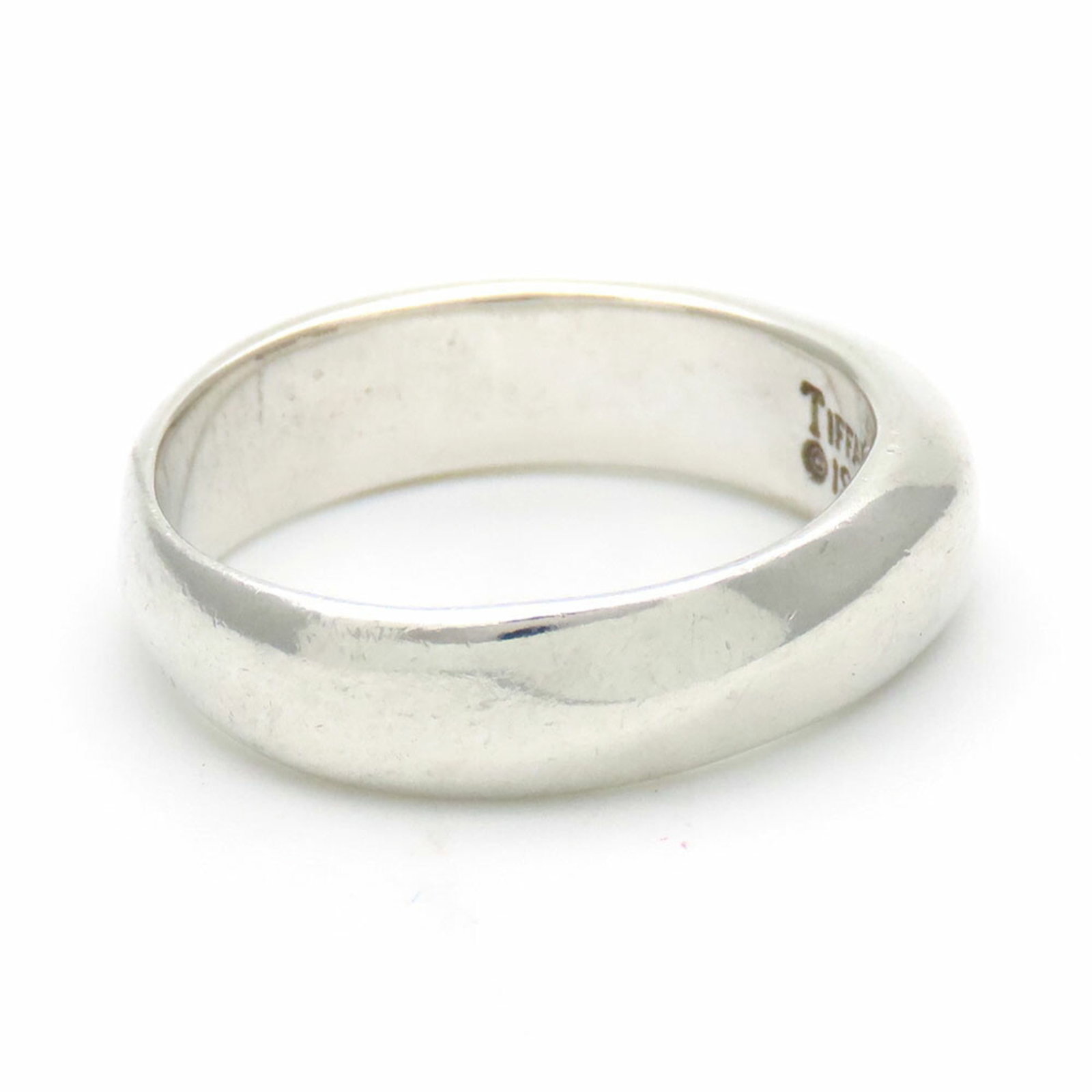 Silver Ring Band Tiffany - 2