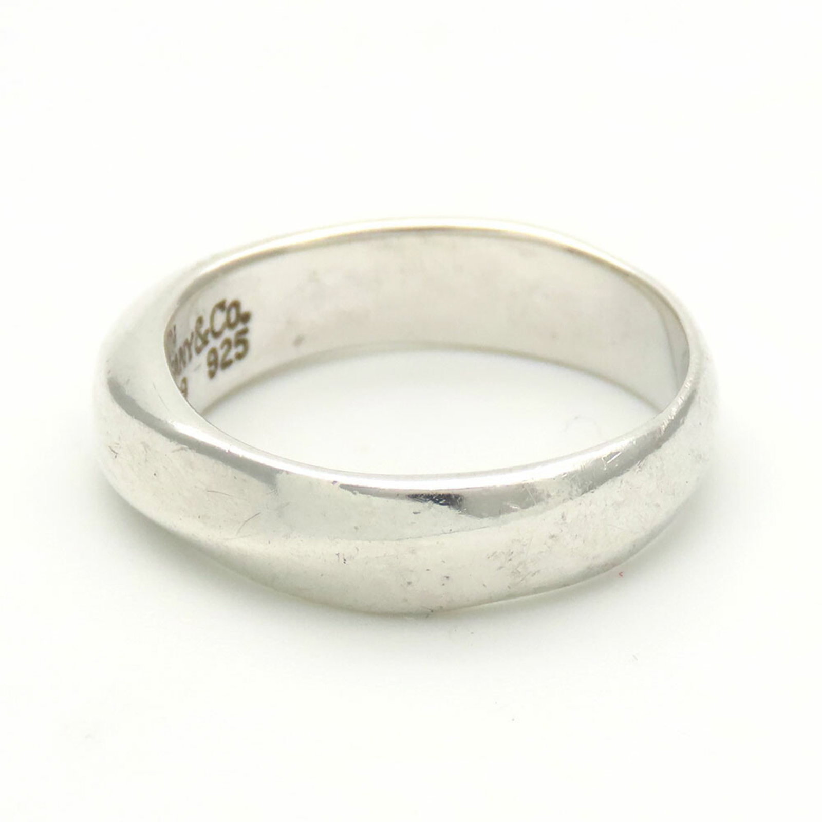 Silver Ring Band Tiffany - 3