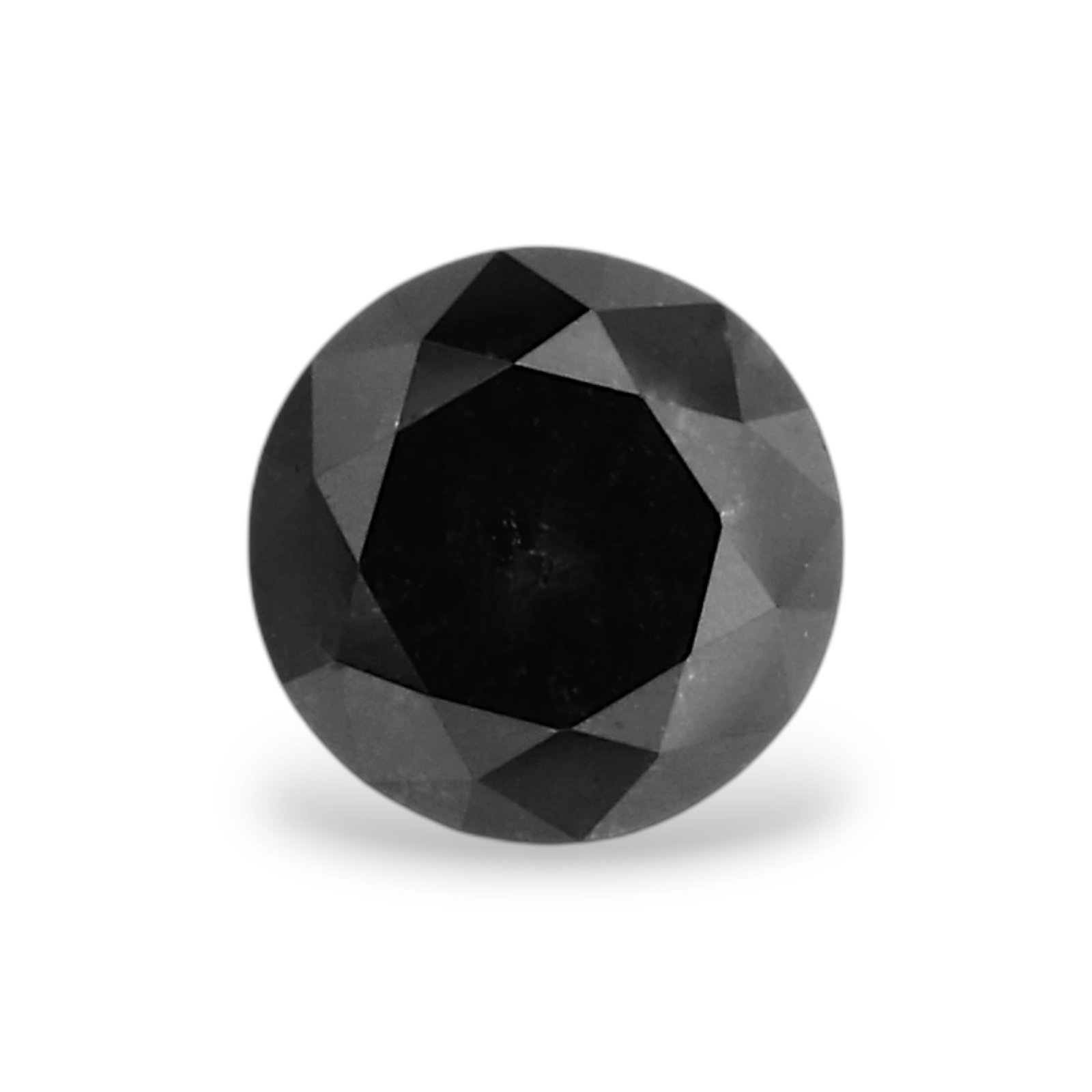 GIA Round 0.35ct Fancy Black VVS2 - Loose Natural Diamond: GIA Round 0.35ct Fancy Black VVS2 - Loose Natural Diamond GIA Round 0.35ct Fancy Black VVS2 - Loose Natural Diamond, certified by the Gemological Institute of America (GIA) as a Fancy Black diamond wi