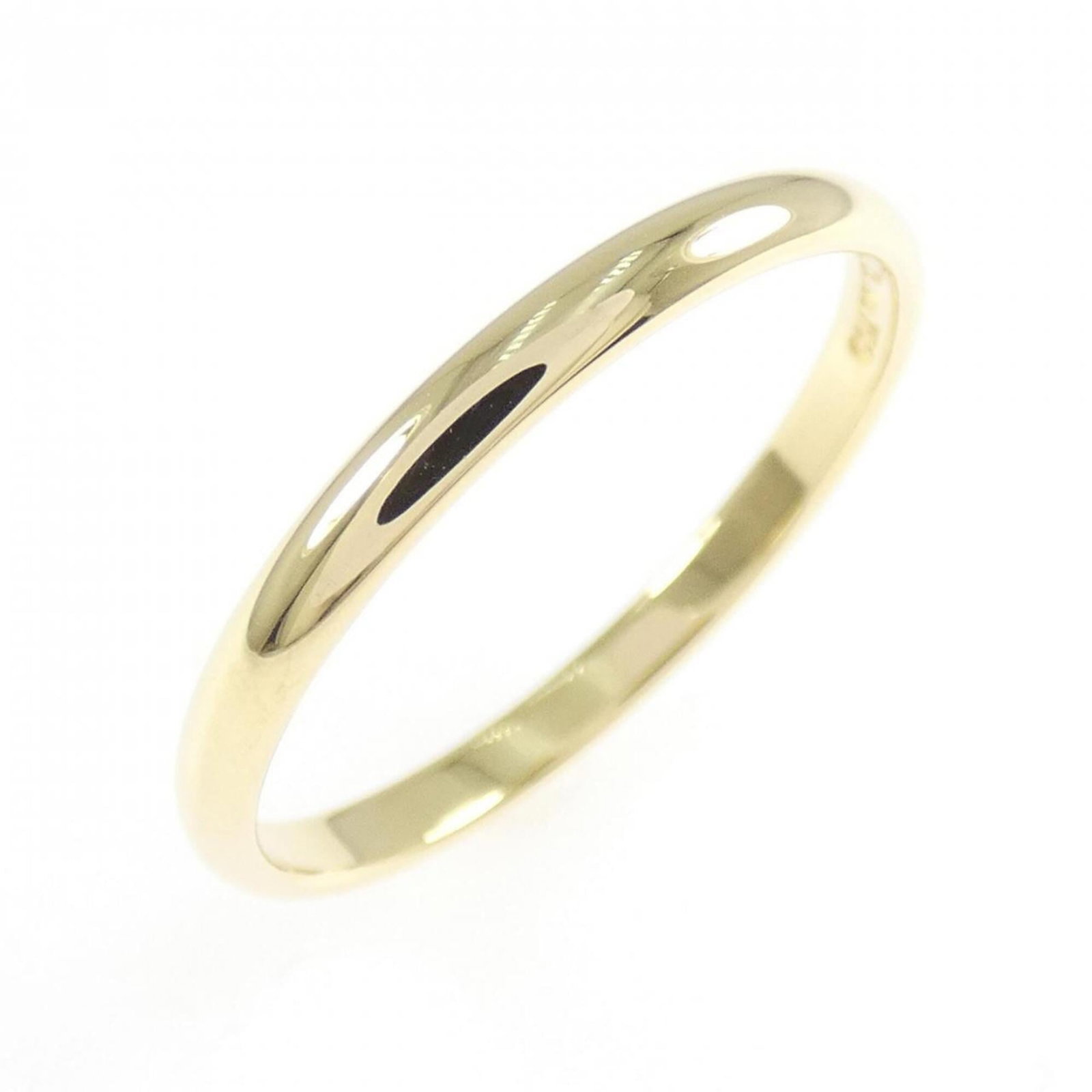 Tiffany ring gold 18k yellow band: Tiffany ring gold 18k yellow band Yellow gold 18k band ring from Tiffany, available in US size 7.5, featuring a classic design with a durable 18K yellow gold construction. This elegant band showcases 