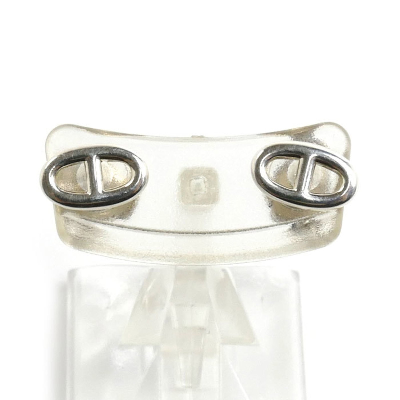 Hermes Stud Silver 925 Earrings: Hermes Stud Silver 925 Earrings Item Specifics: Brand: Hermes Country of Origin: France Type: Stud earrings Gender: Women Material: Silver 925 Size (HxWxD): 5.80mm x 9.60mm / 0.23'' x 0.38'' Product