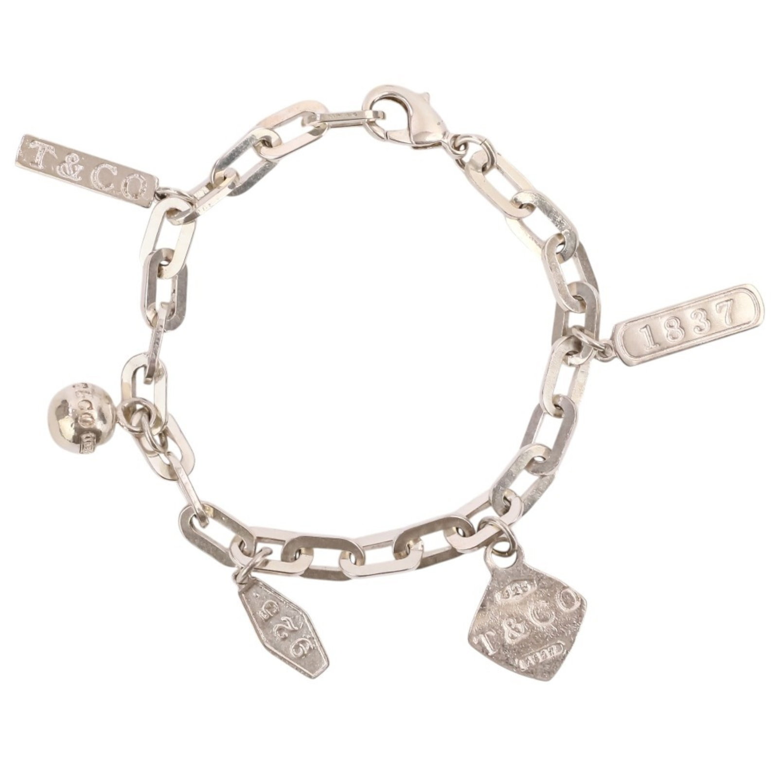 Charm bracelet silver 925 - 5