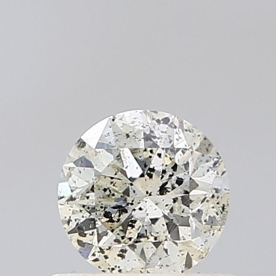 Round 0.51ct Salt And Pepper VVS2 - Loose Natural Diamond: Round 0.51ct Salt And Pepper VVS2 - Loose Natural Diamond The 0.51ct Salt And Pepper VVS2 diamond boasts exceptional clarity and polish, with its EX symmetry showcasing its precise cut. This natural