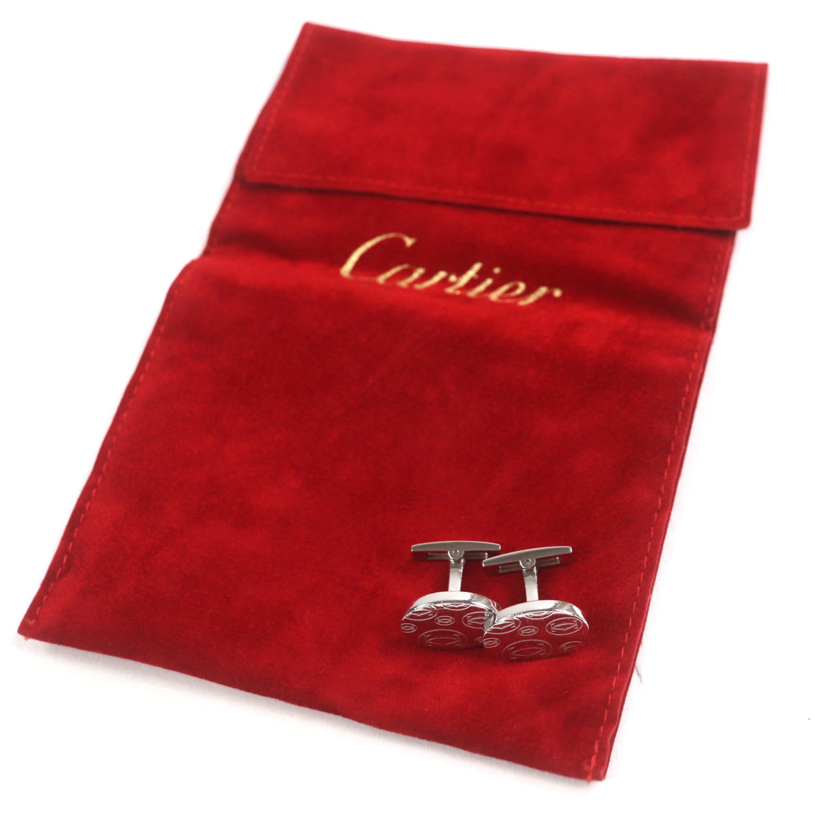 Cartier stud button silver 925 - 2