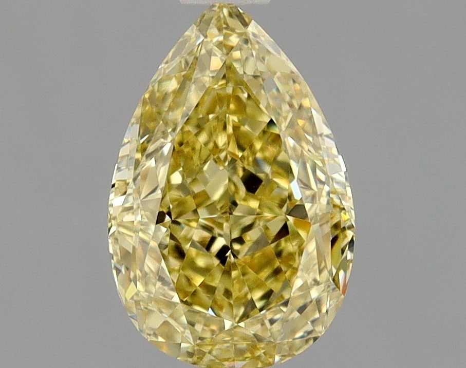 GIA Pear 1.18ct Fancy Yellow VVS1 - Loose Natural Diamond: GIA Pear 1.18ct Fancy Yellow VVS1 - Loose Natural Diamond GIA-certified Fancy Yellow diamond with exceptional clarity and polish. This 1.18ct VVS1 gemstone boasts vibrant yellow color and impressive