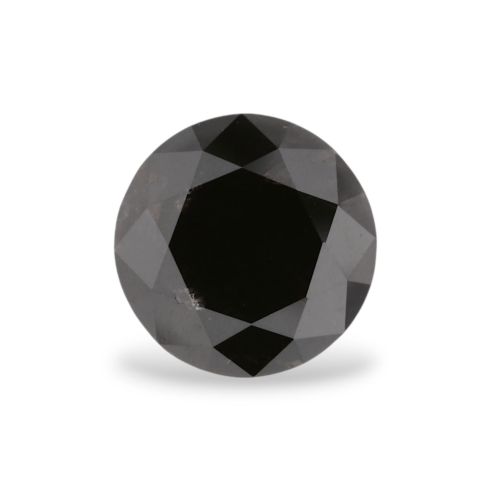 GIA Round 2.28ct Fancy Black VVS2 - Loose Natural Diamond: GIA Round 2.28ct Fancy Black VVS2 - Loose Natural Diamond 2.28ct Fancy Black VVS2 Diamond - Exceptional Natural Beauty.The GIA-certified diamond boasts an EX cut, showcasing its exceptional