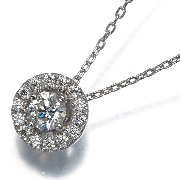 Diamond Pt 900 Pt 850 The Centre Of My Universe Necklace Forevermark (1 of 4)