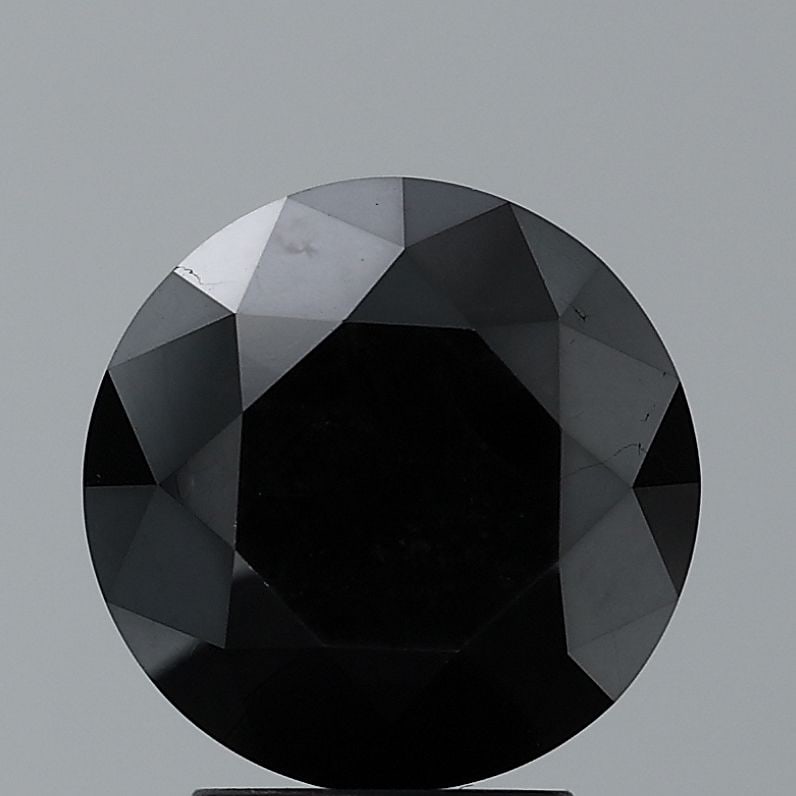 Round 0.84ct Black VVS2 - Loose Natural Diamond: Round 0.84ct Black VVS2 - Loose Natural Diamond 0.84ct Black VVS2 - Loose Natural DiamondThe round cut diamond boasts an EX polish and symmetry, while its VVS2 clarity provides exceptional
