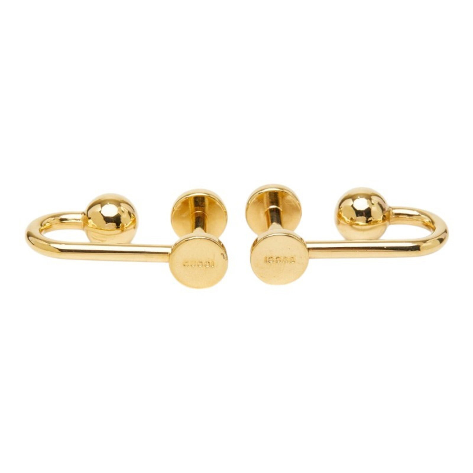 Gucci Plating Gold Cufflinks - 2