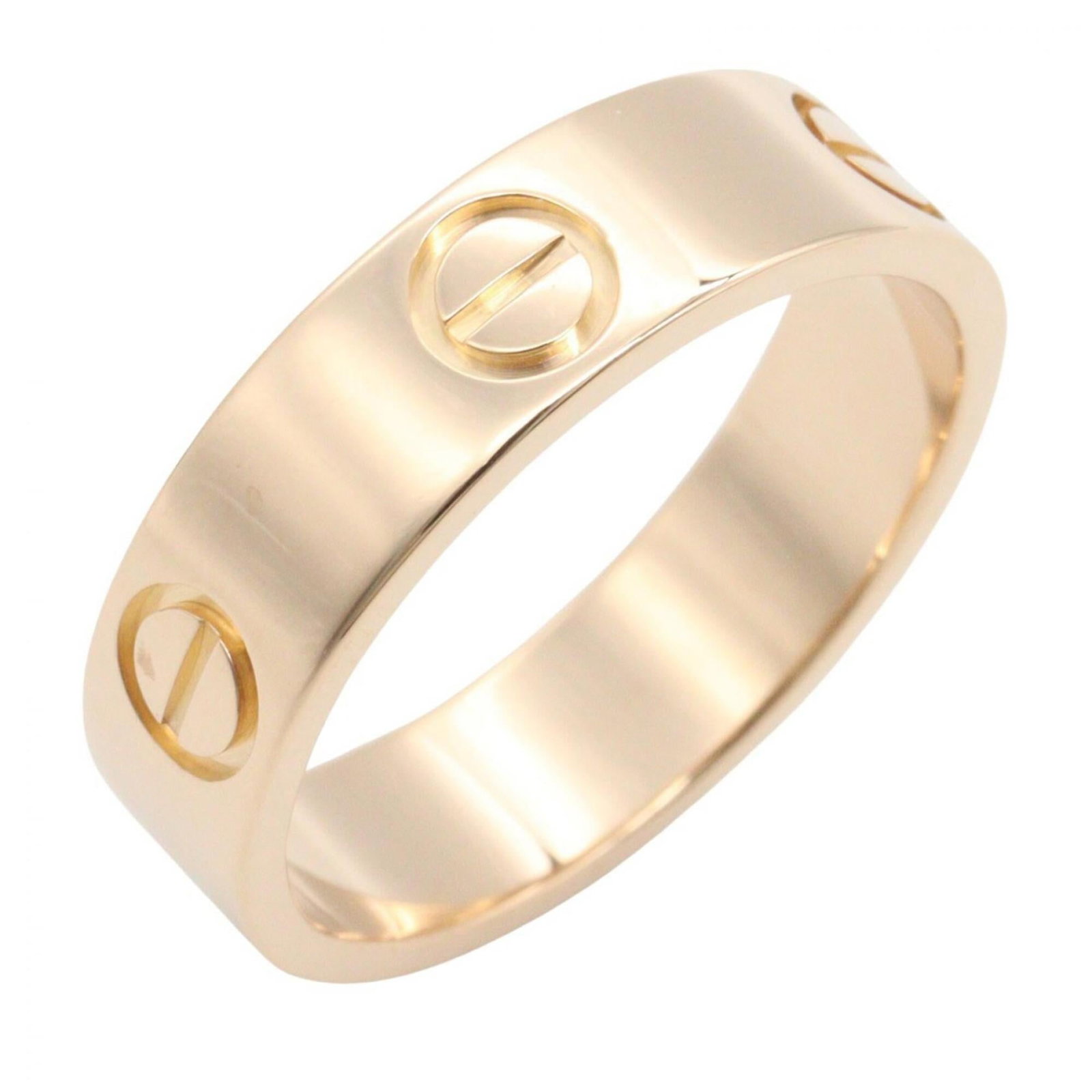 Pink Gold Cartier Ring Band: Pink Gold Cartier Ring Band Pink Gold Cartier Ring Band - A stunning piece featuring the iconic Cartier brand, crafted from high-quality pink gold (18K) that adds a touch of elegance to any outfit. Th