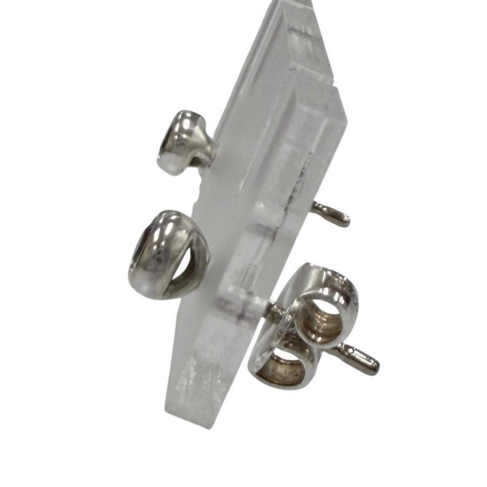 Silver Stud Earrings Tiffany - 2
