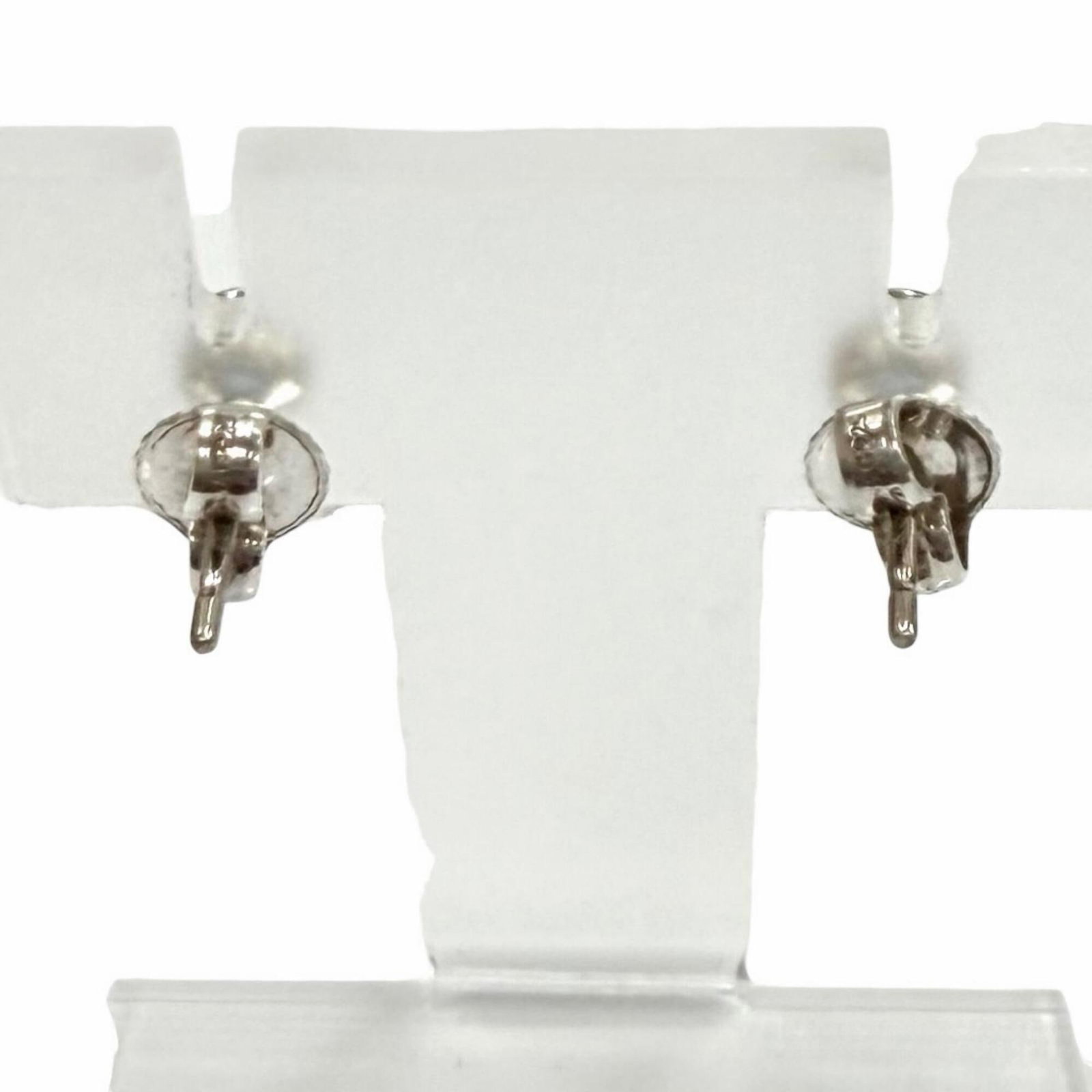 Silver Stud Earrings Tiffany - 3