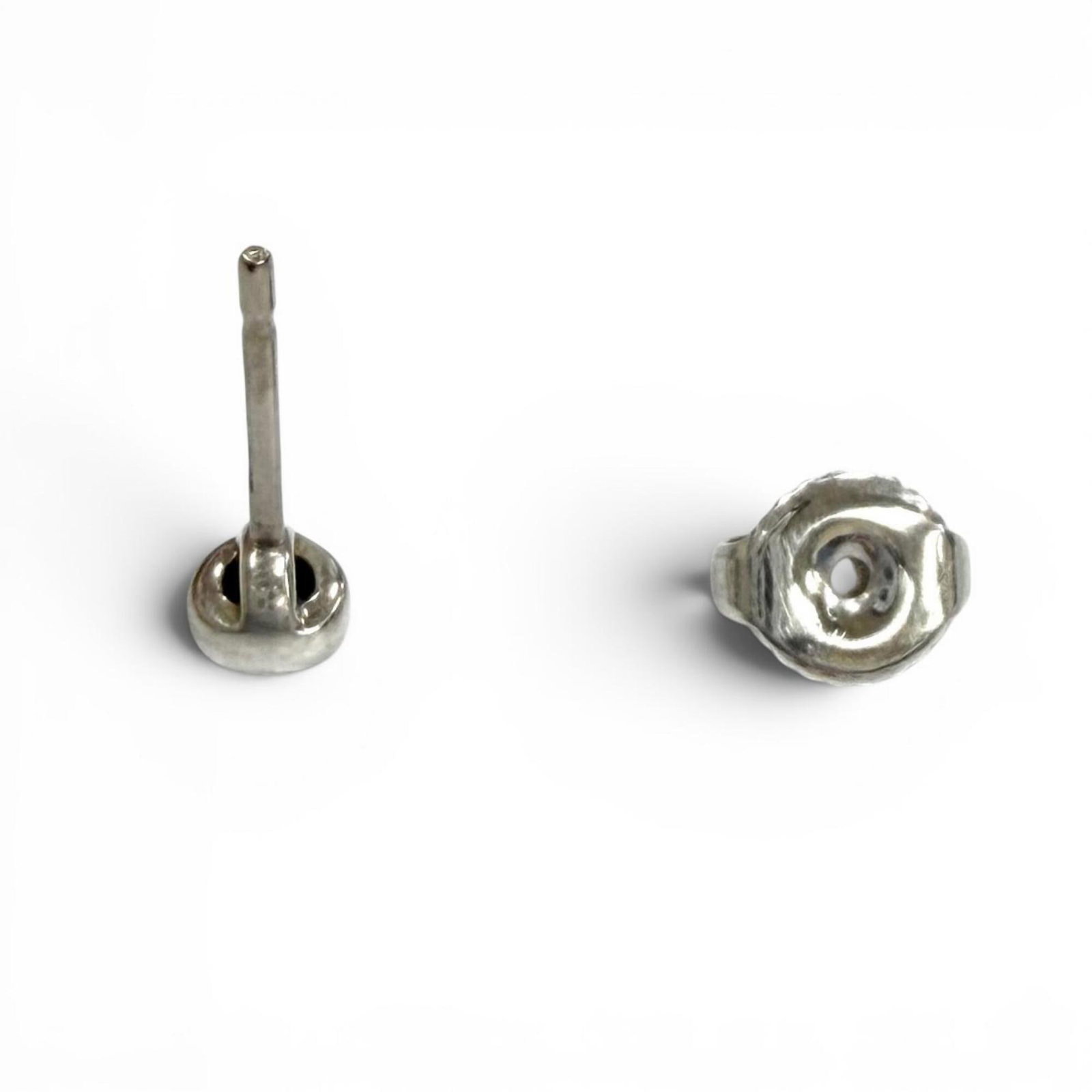 Silver Stud Earrings Tiffany - 4
