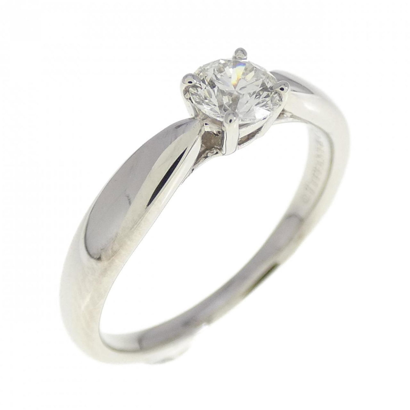 Tiffany Ring Engagement: Tiffany Ring Engagement Platinum Tiffany Ring Engagement features a stunning diamond weighing 0.25 carats, graded I in color and VVS1 in clarity. This beautiful ring is crafted from high-quality plati
