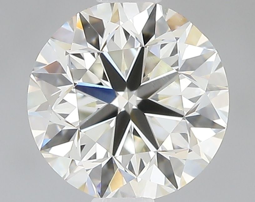 IGI Round 1.0ct J VVS2 - Loose Natural Diamond: IGI Round 1.0ct J VVS2 - Loose Natural Diamond 1.0ct IGI certified natural diamond, featuring a J color and VVS2 clarity, showcases exceptional polish and symmetry.Bearing the hallmark of the