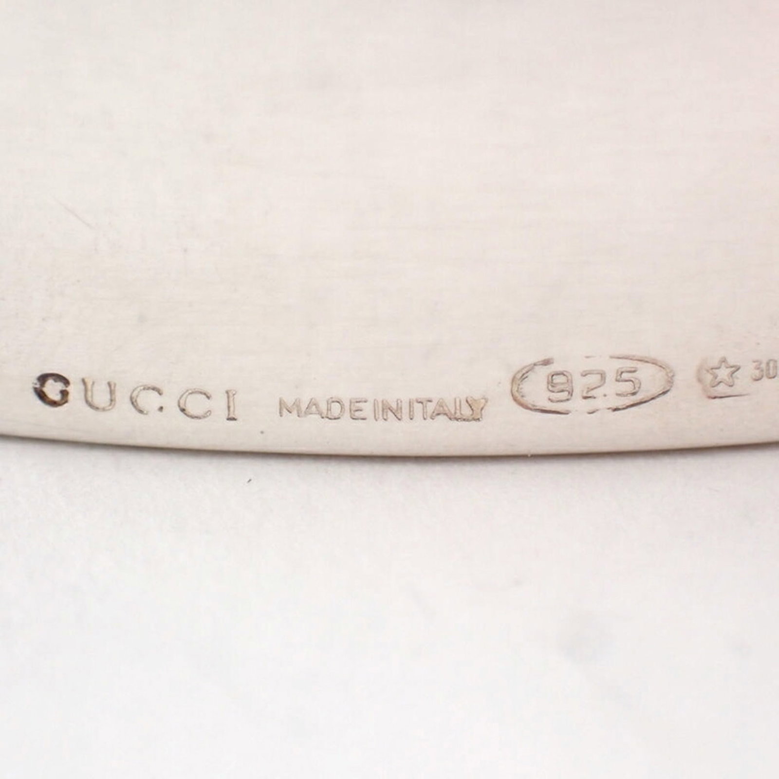 Gucci Sterling Silver Bangle 925 - 6