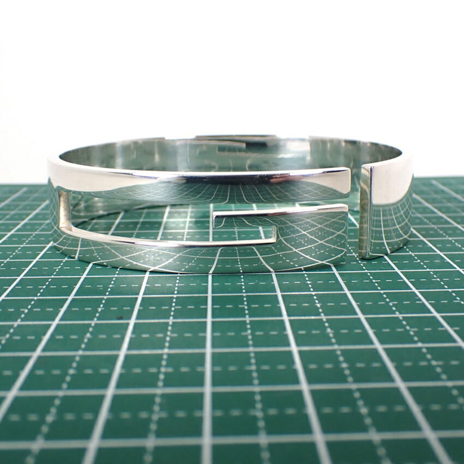 Gucci Sterling Silver Bangle 925 - 8