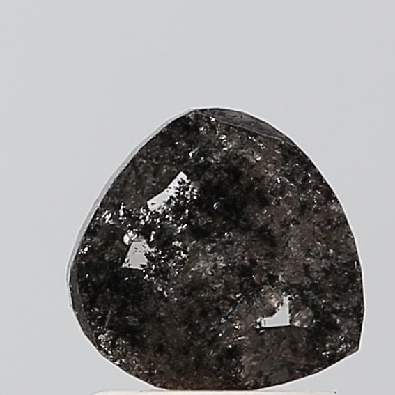 Pear 0.96ct Salt And Pepper VVS1 - Loose Natural Diamond: Pear 0.96ct Salt And Pepper VVS1 - Loose Natural Diamond The 0.96ct Salt And Pepper VVS1 diamond boasts exceptional clarity and polish, with its EX symmetry and measurements showcasing its precise cut