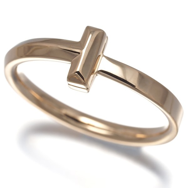 Tiffany Ring Tiffany T1 Narrow 18K 750 Rose Gold: Tiffany Ring Tiffany T1 Narrow 18K 750 Rose Gold Tiffany & Co.'s iconic Tiffany T1 Narrow 18K Rose Gold ring boasts sleek, understated elegance with its slender design and rose gold hue. This exquisit